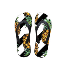 Load image into Gallery viewer, Flip Flops Summer Pineapple Pattern Slippers Casual EVA Shoe Travel Beach Sandals
